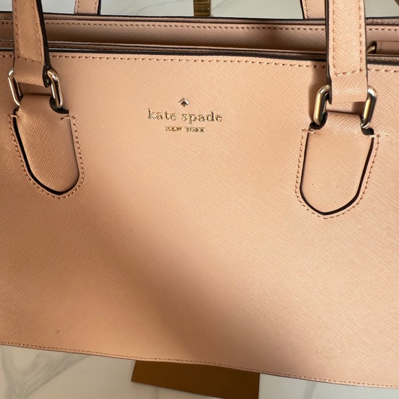 Kate Spade Laurel Way Reece Satchel in Dusty Peony - Picture 3 of 13